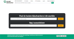 Desktop Screenshot of anmeld-haandvaerker.dk
